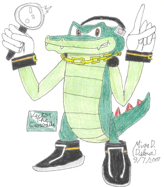 Vector The Crocodile